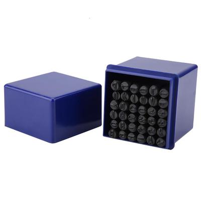 36pcs/set 5mm Steel Alphabet Letter & Number Stamp Punch Die Tool Kit