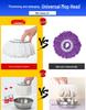 Universal Thickened Rotating Mop Head Replacement - Cotton, Lengthened, Durable