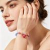 3D Fruit Beaded Bracelet Hypoallergenic Resin Hand Chain for Women Summer Seaside Trip Jewelry Accessories