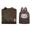 Kids Nordic Forest Elf Rascal Cartoon Monster Halloween Cosplay Costume Boy Girl Carnival Party Role Play Dress Up Jumpsuit Mask