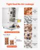 Powder Filling and Sealing Machine, 10-500g Automatic Particle Granule Packaging Machine, Stainless Steel, Intelligent Weighing Filling Sealing, for