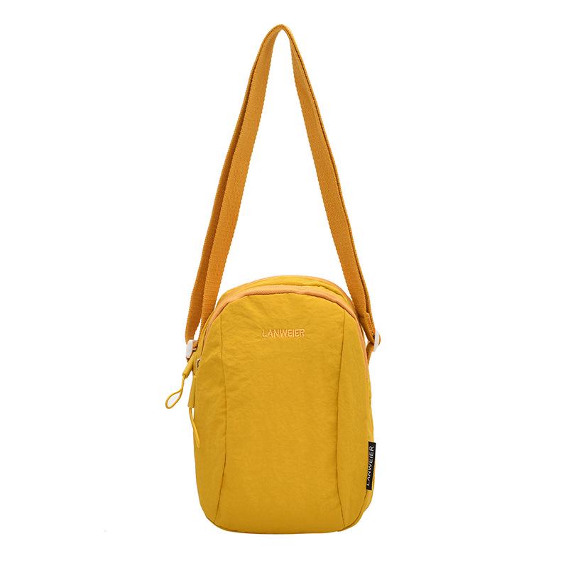 2025 Women's Trendy Nylon Crossbody Backpack: Summer Shoulder Bag, Phone & Chest Bag for Couples
