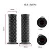 DOYOUCOTO Handle Grip, Bike, Rubber Grip, Universal Use, Left and Right 2 Piece Set,
