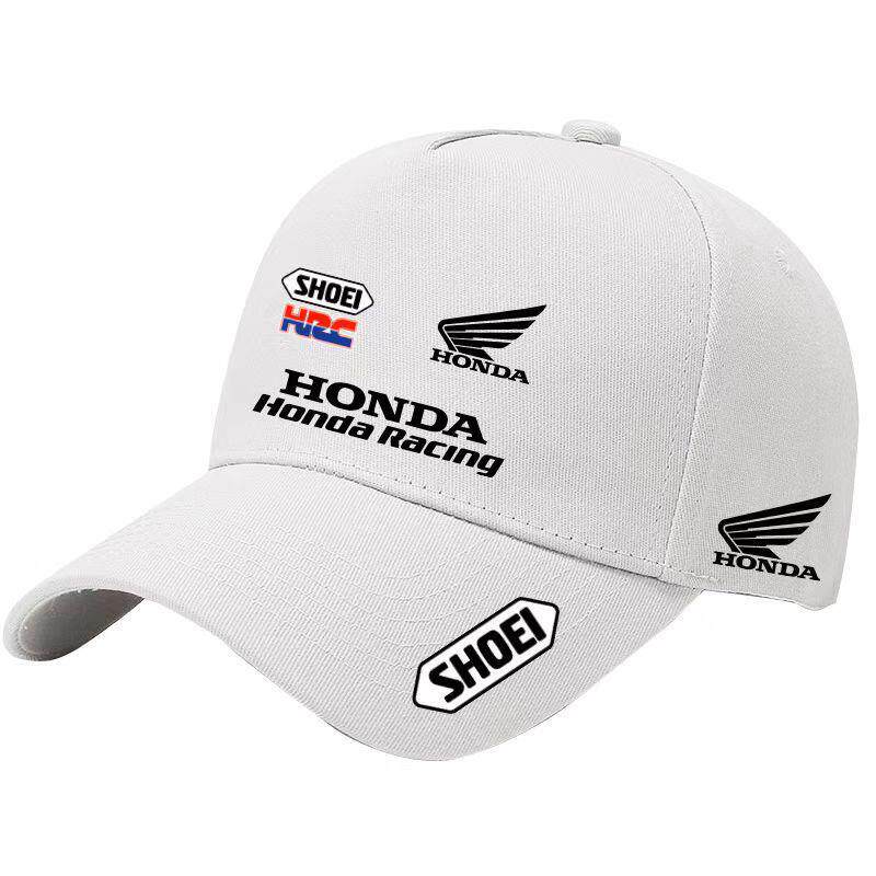 Honda HRC Racing Motorcycle Baseball Cap Hat for Honda CB400 CB650F CBF CRF NC750 Adjustable Outdoor Men Women Sports Casual Hat LR0