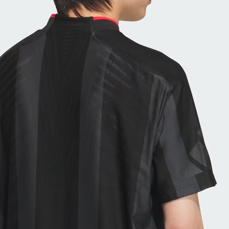 Adidas Adizero Comfortable Fashionable Versatile Short Sleeve T-Shirt Men Tops Black JG1317