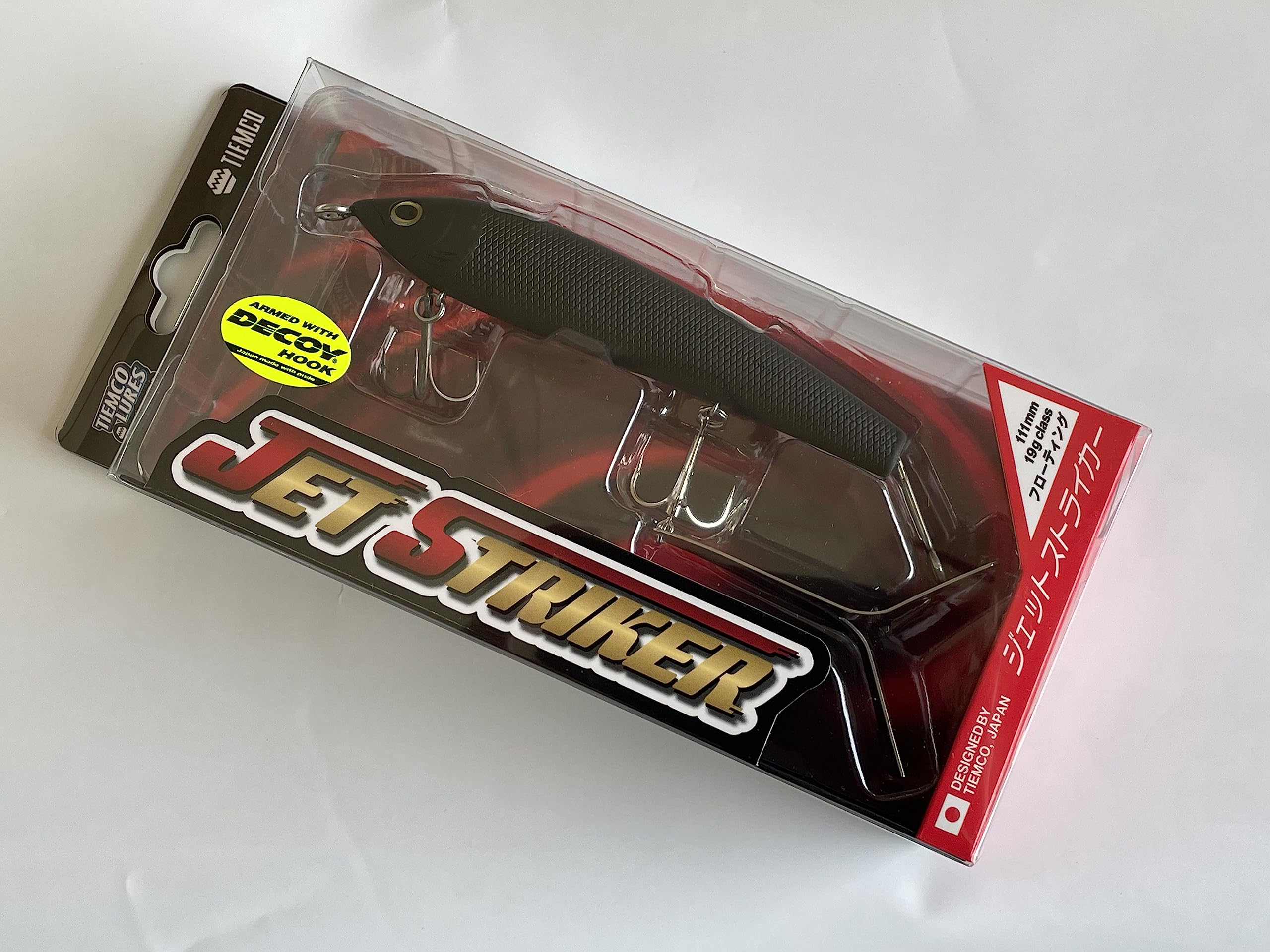 

TIEMCO Jet Striker Bone Black Rider #415