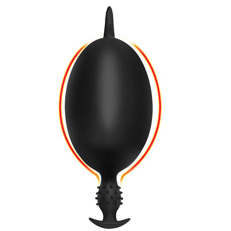 Large Inflatable Butt Plug & Prostate Dilator Toy