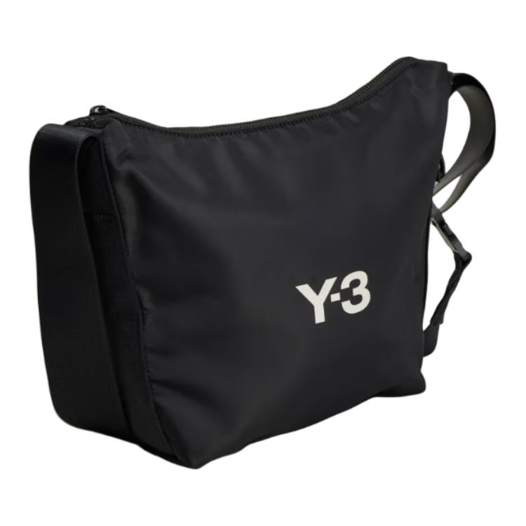 New Y 3 X Adidas Logo print Messenger Bag JD2905
