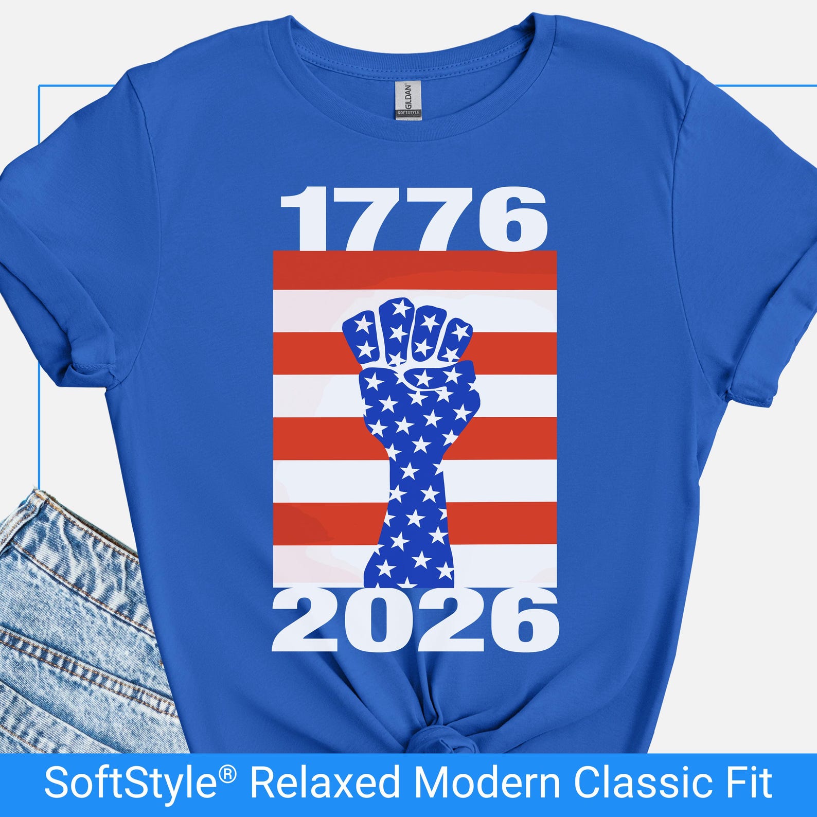 America 250th Anniversary Shirt, 1776 2026 Tee, USA Semiquincentennial, 4th Of July 2026, Patriotic Independence Day Shirt M