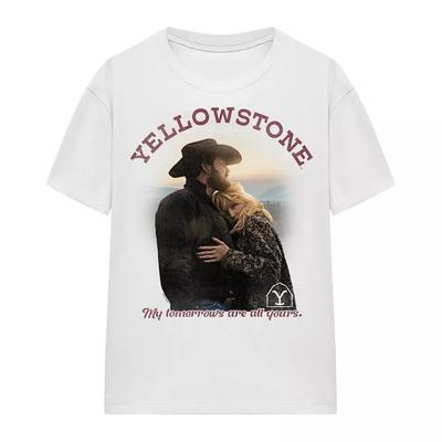 Yellowstone Beth und Rip Morgen Damen T-Shirt S-2XL, Weiß
