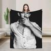 Jonathan Bailey Cool Blanket Soft Plush Throw for Kids Flannel Bedspread for Couch or Bed Novelty Bed Cover