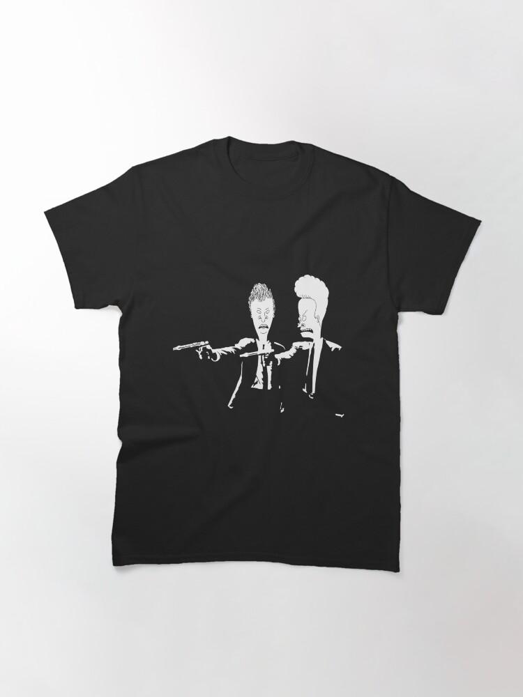 Pulp Beavis And Butthead Pulp Fiction Classic T-Shirt