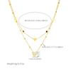 gold layered heart pendant necklace for women