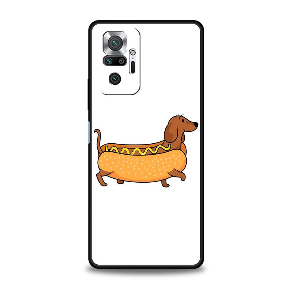 Dachshund Sausage Dog Phone Case For Xiaomi Redmi Note 14 13 12 5G 9S 9 10 11 Pro Plus 9T 14C 13C 12C 10C 9C 9A Soft Cover