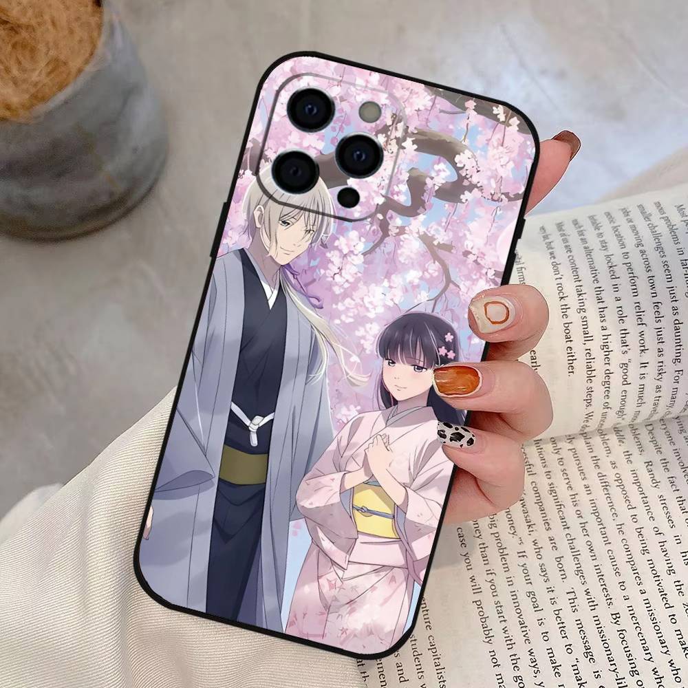 My Happy Marriage Phone Case For iPhone 17,16,15,14,13,12,11 Plus,Pro Max,XS,Soft Silicone Black Cover iPhone12ProMax