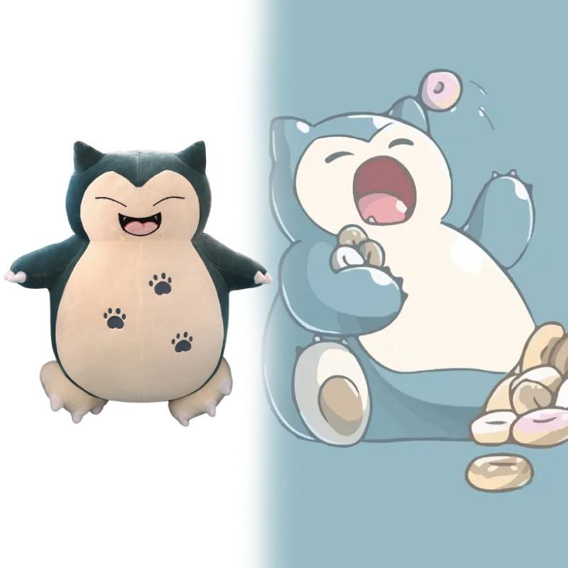 Pokmon Plush Snorlax Toy Cartoon Super Soft Crystal Children Festival Gift Doll