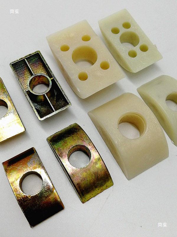 M6-M10 Plastic and Iron Half-Moon Crescent Washers for Furniture Hardware