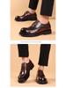 Men's Genuine Leather Business Casual Thick Sole Shoes for Autumn/Winter