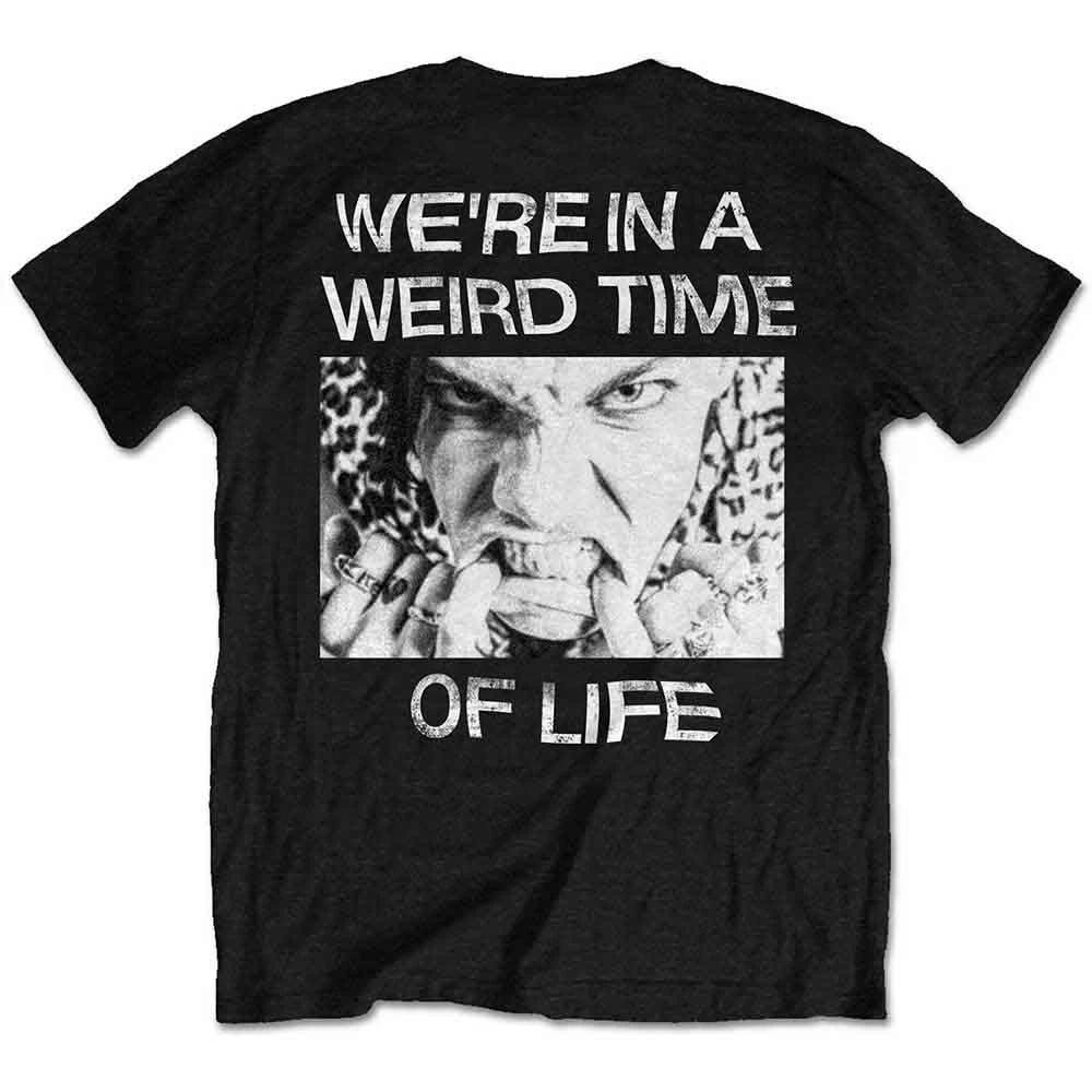 Yungblud T Shirt Weird Time Of Life Logo new Official Mens Black M
