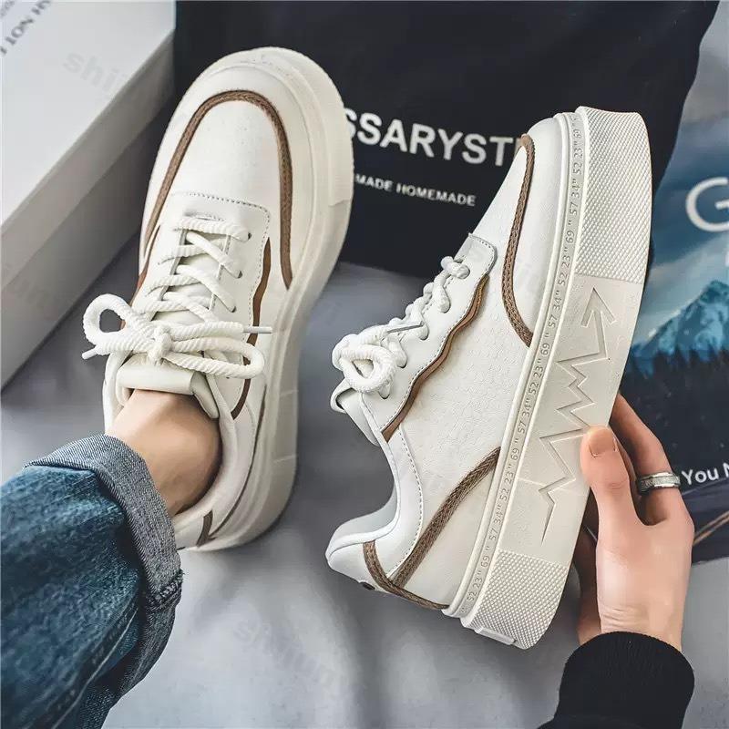 Fashion Fashion Trend Men's Low Top Casual Thick Soled Shoes 2025 Autumn Concise Designed Versatile Comfortable Non Slip Chunky sneakers