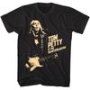 Tom Petty & the Heartbreakers Live On Stage Black Cotton T Shirt Full Size S-5XL Unisex T-Shirt