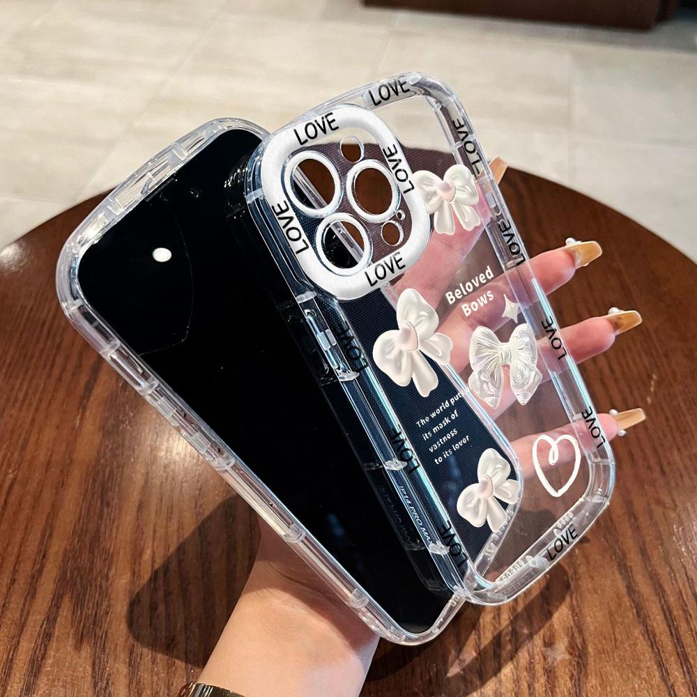 Mobile Phone Cases for iPhone 11 13 XR 15 Pro Max 12 14 Pro Max Case iPhone 16 7 Plus 8 Plus XS Max Cartoon Pattern Anti-drop Protection Shockproof