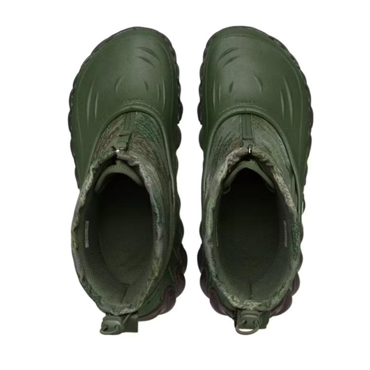Crocs Classic, Comfortable and Versatile Trend Booties Unisex Green