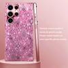 Exquisite patterns PhoneCase for Samsung Galaxy S26 S25 S24 S23 S22 FE Ultra Plus Built-in glass feel bare machine Women's style