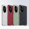 For Honor 200 ,200 Pro Case Fashion Plain Leather +PC Ultra-thin Camera Protection Cover For Honor200