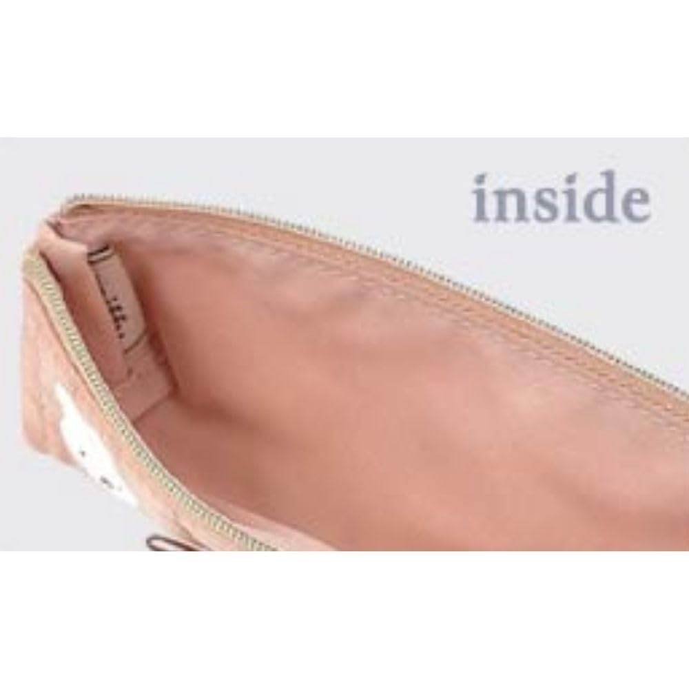Marimo Craft Miffy My Favorite Ribbon Slim Pen W200 x H50 x D35mm Pouch, Pink, Approx. (DBM-2816)
