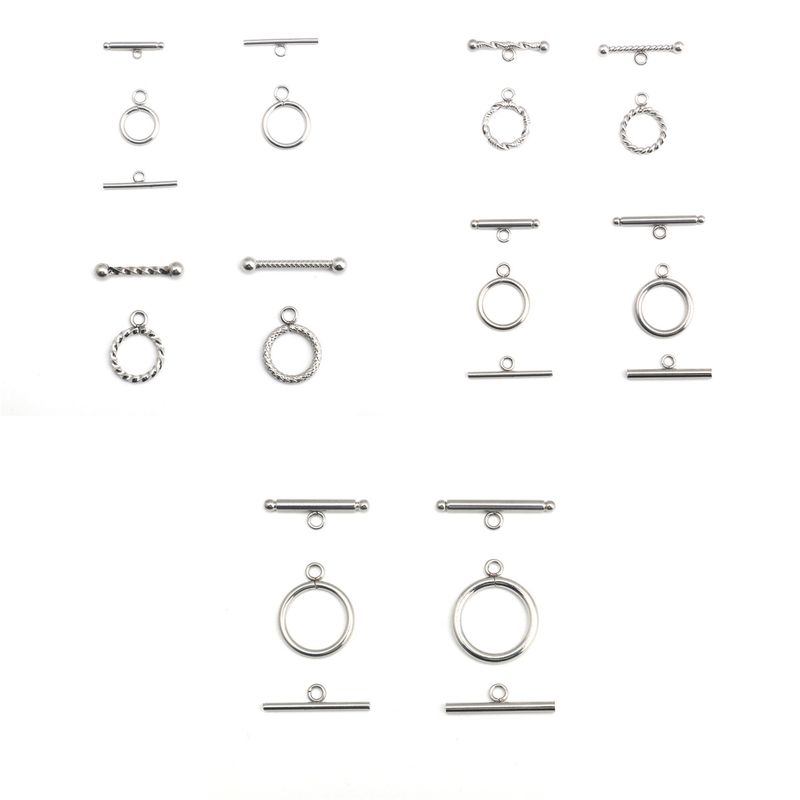 Fashion Fashion Stainless Steel OT Buckle Titanium Steel DIY Buckle Bracelet Necklace Accessories