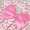 Pet Dress Pink Floral Bowknot for Walking Size Xl