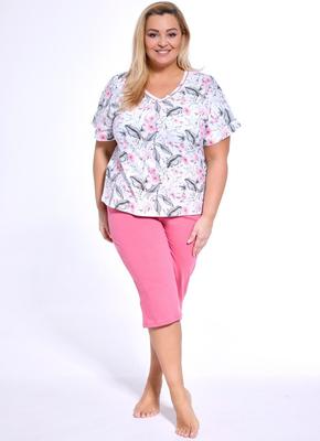 Cornette 695/312 Vivian Pajamas Kr/r 3XL-5XL Women's Cornette