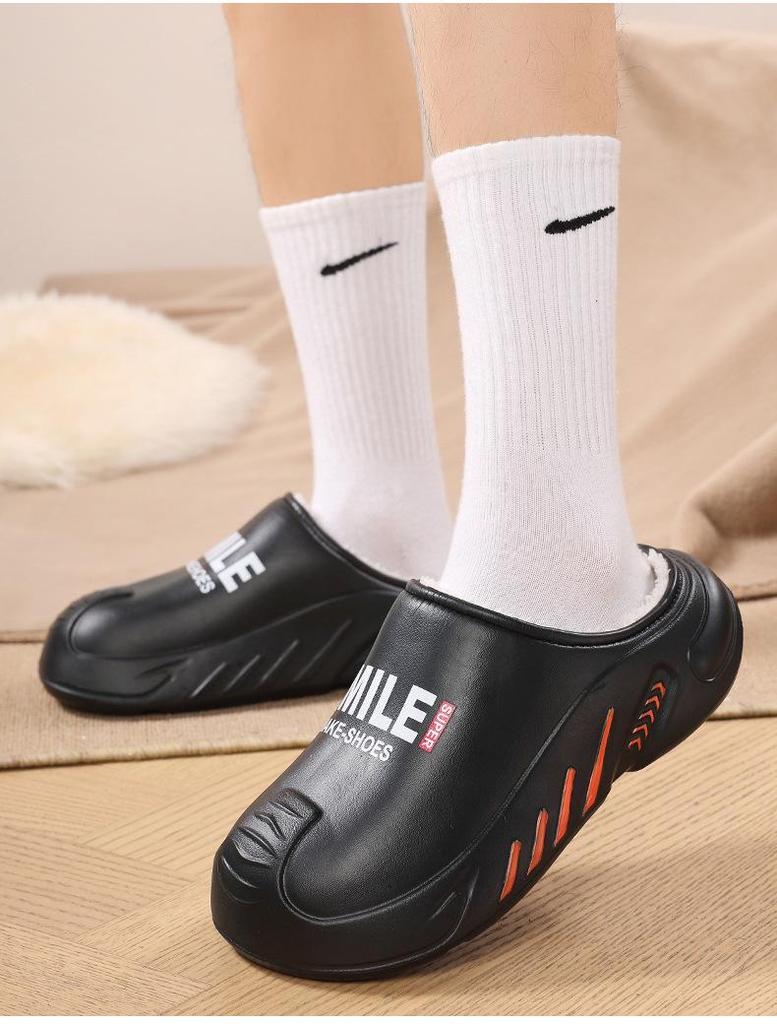 Men's Fleece-Lined Warm Casual Cotton Shoes - 2025 Autumn/Winter Collection