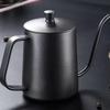 SOVIFKI 550ml Drip Pot, Coffee Kettle, Stainless Steel, Hand Drip, Outdoor, Camping, Scale Markings, Direct Heating
