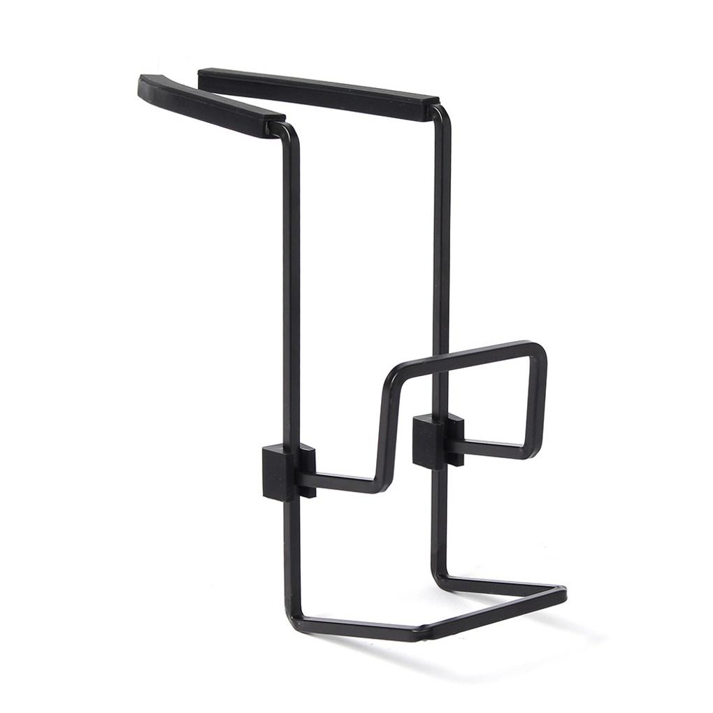 2-tier Dishwashing Sponge Holder (black) Sink Dishwashing Sponge Holder