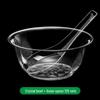 JinWuyuan Disposable Crystal Plastic Bowl & Spoon Set