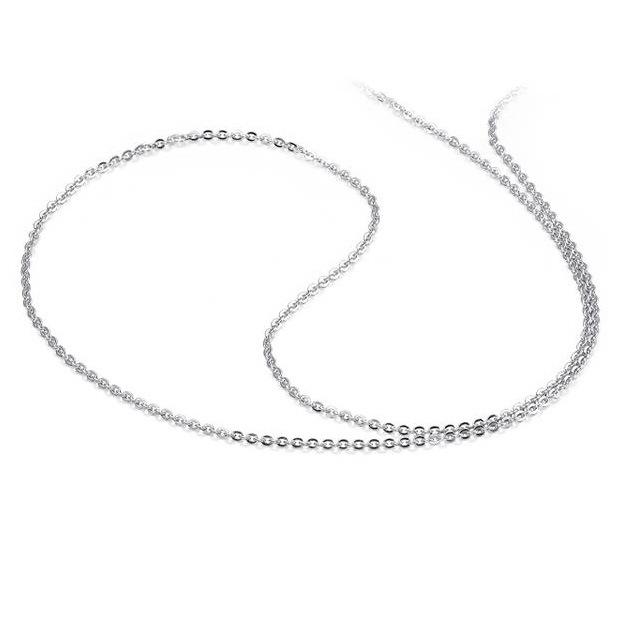 925 Sterling Silver Cross O-Chain Women's Necklace