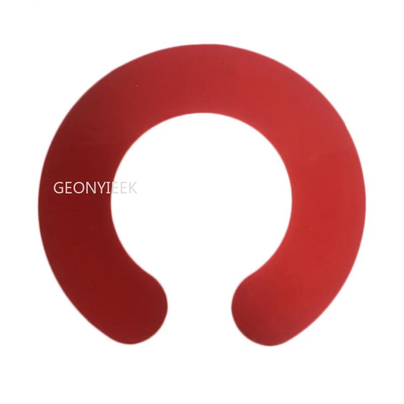 Stylist Cutting Collar Silicone Hair Dyeing Shawl Waterproof Neck Cape Wrap Cover Barber Hairdressing Hair Coloring Accessories