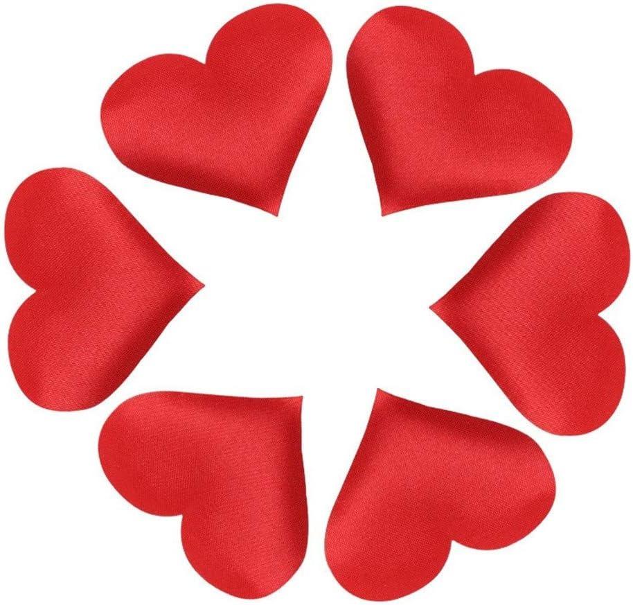 50/100/200Pcs 3.2cm Artificial Love Petal for Valentine's Day Ornaments Party Supplies Home Wedding Decoration Gifts Accessories