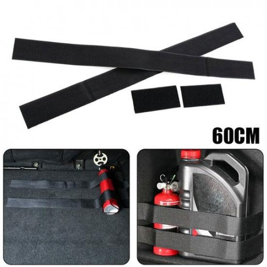 2x Universal Nylon Car Trunk Organizer Fixing Belt Storage Bag Tapes Accessories