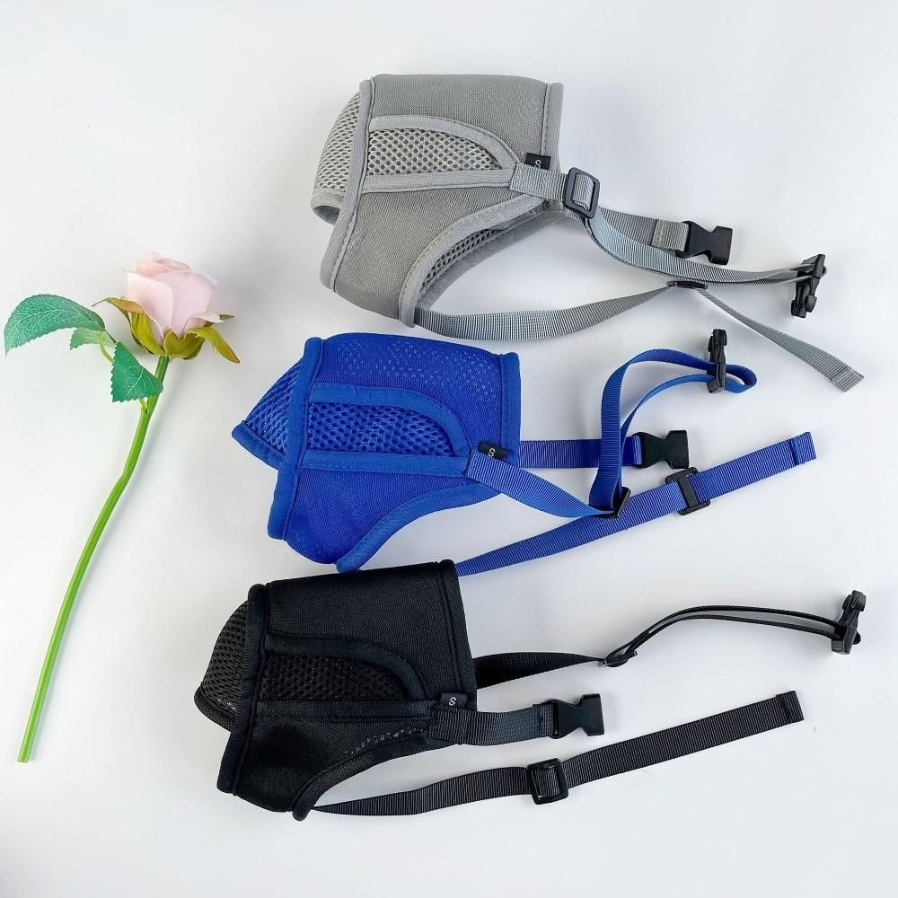 Breathable Dog Mesh Muzzle Prevent Barking Dog Muzzle Buckle Pet Training Muzzle  Dog Walking