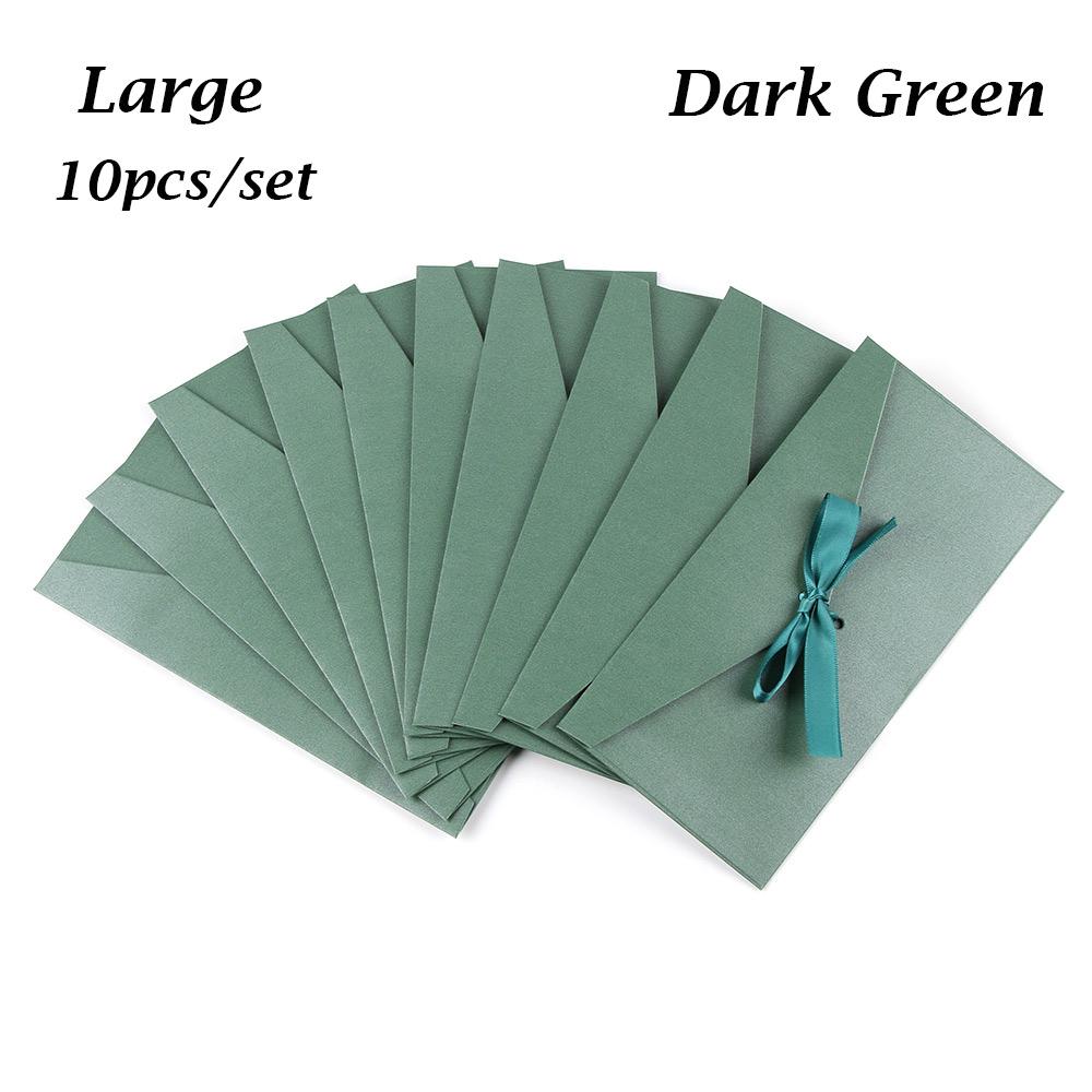 Beautiful Classic Retro Multicolor tie Pearl paper envelopes on Kraft for wedding invitation gift envelope  Greeting Card Bag