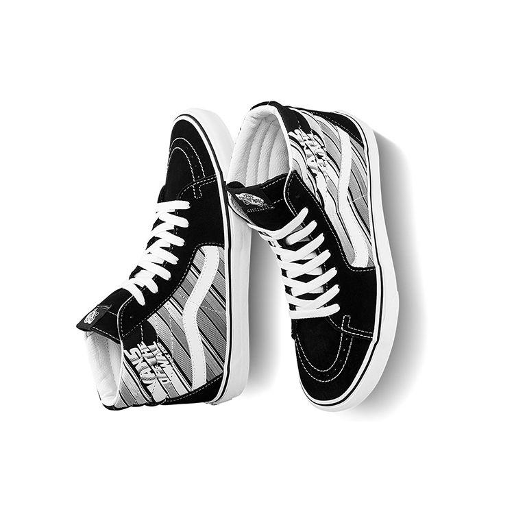Vans Sk8 High Top Skate Shoes Unisex Sneakers Black White VN0A4U3C2C6