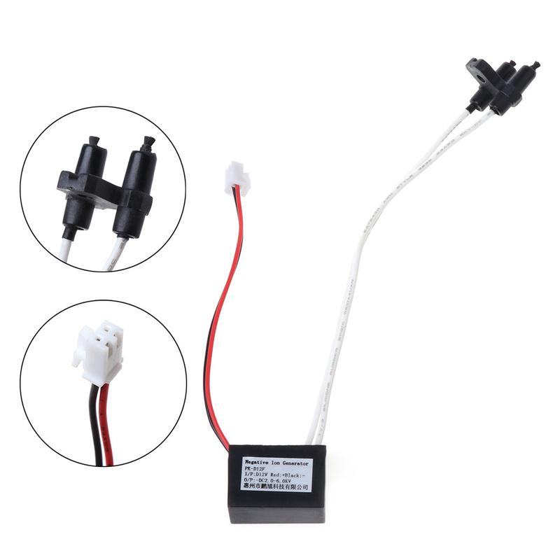 DC 12V High Output Air Ionizer Airborne Negative Ion Anion Generator DIY