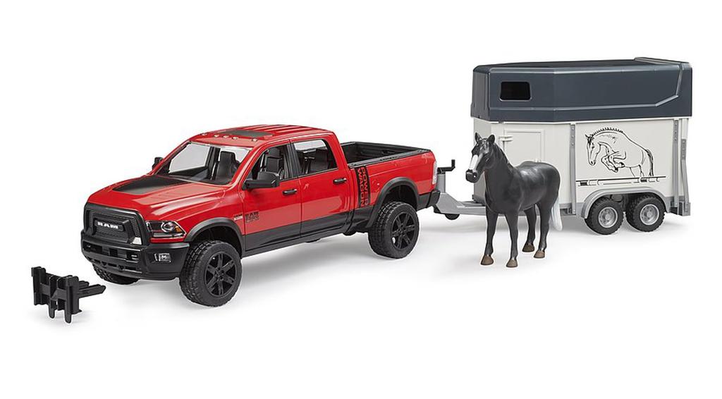 BRUDER Ram Power Wagon & Horse Trailer BR2501
