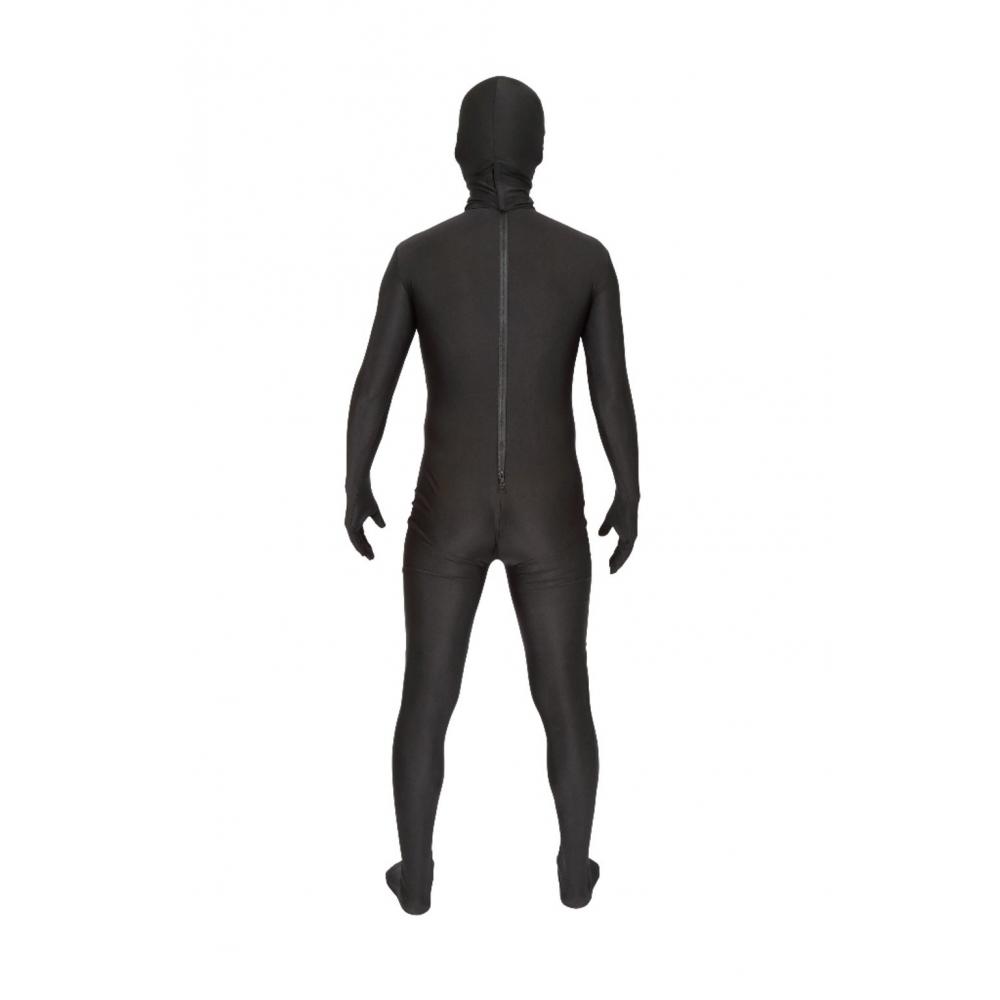 Party City Invisible Man Variety Goods Pantex Men's Black