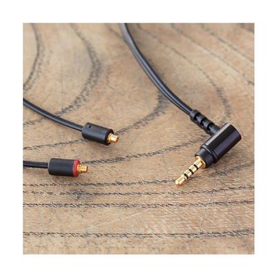 Final MMCX Black Cable L Type Plug MS12DYBLEH 2.5mm