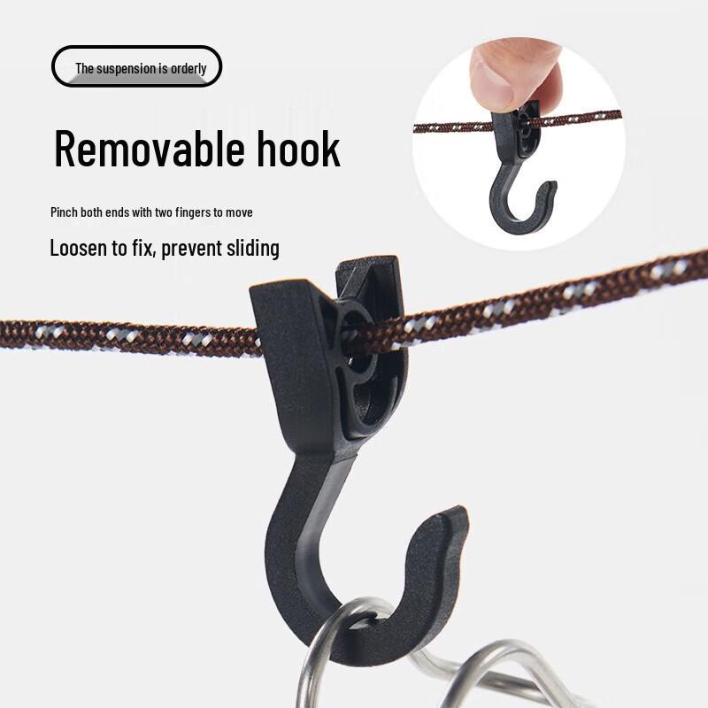 Peralng Outdoor Camping Travel Clothesline