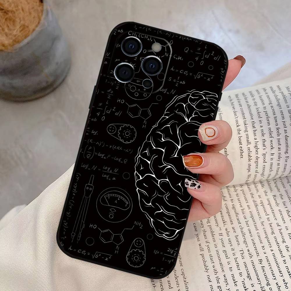 

Physics Chemical Mathematics Phone Case Silicone Soft For IPhone 17 16 15 14 13 12 11 X XR Plus Pro Max Plus iPhone11ProMax